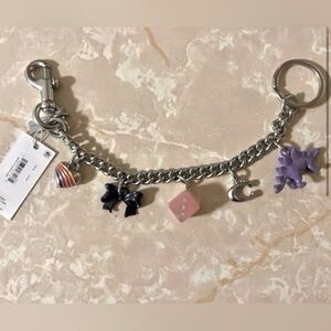 Coach Silver Charm Strap